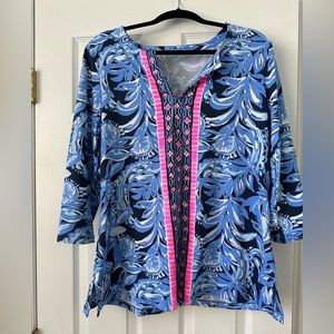Lilly Pulitzer Chilly Lilly Tunic Top